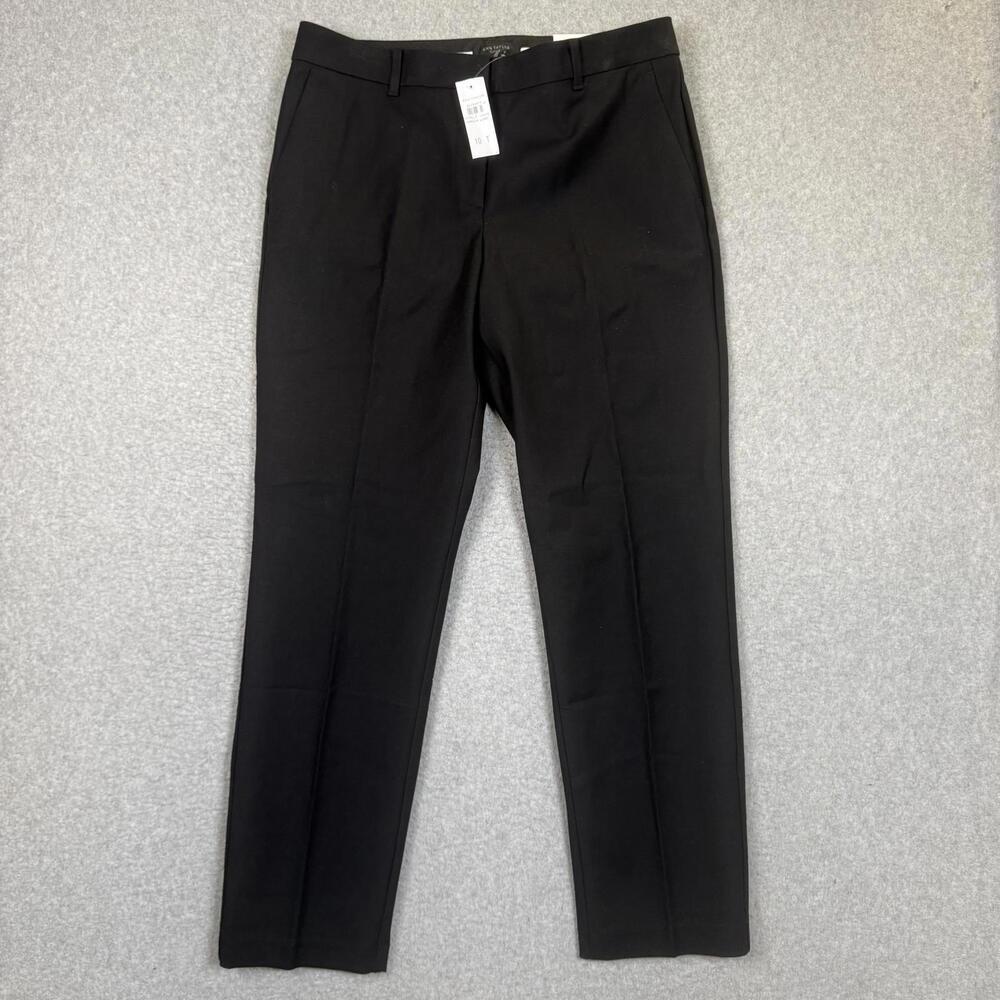 Brand New Ann Taylor Women's Size 10T Curvy Fit The Ankle Pull On Pants Trousers